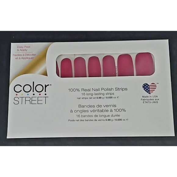 NEW IN PACKAGE COLOR STREET NAIL POLISH STRIPS - Picture 1 of 2